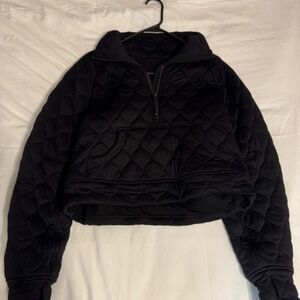 Lululemon Scuba Oversized Quilted Half Zip